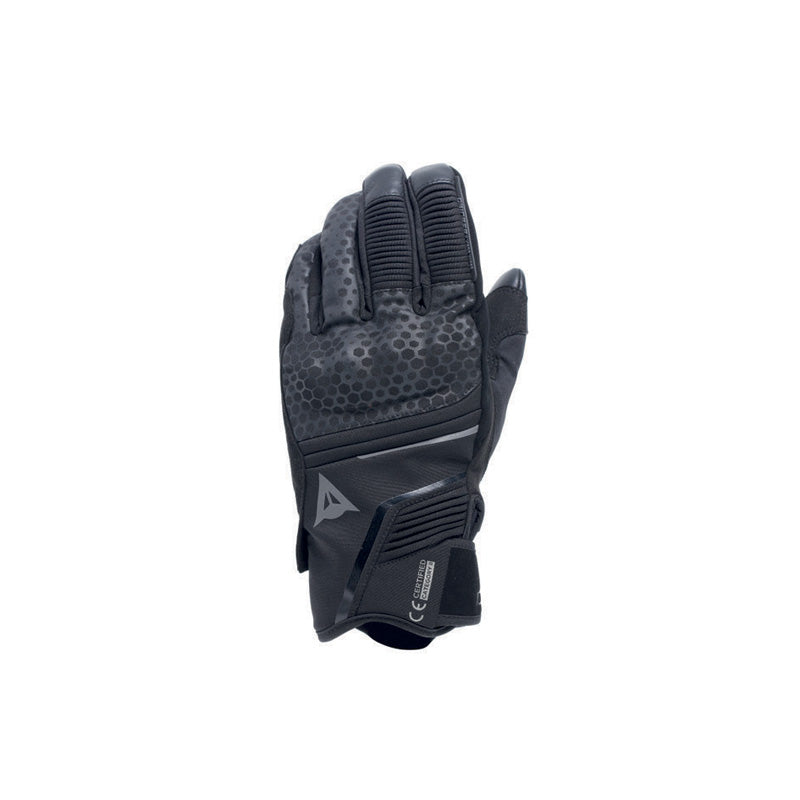 DAINESE TEMPEST 2 D-DRY SHORT GLOVES - BLACK (L) 18100006-001-L