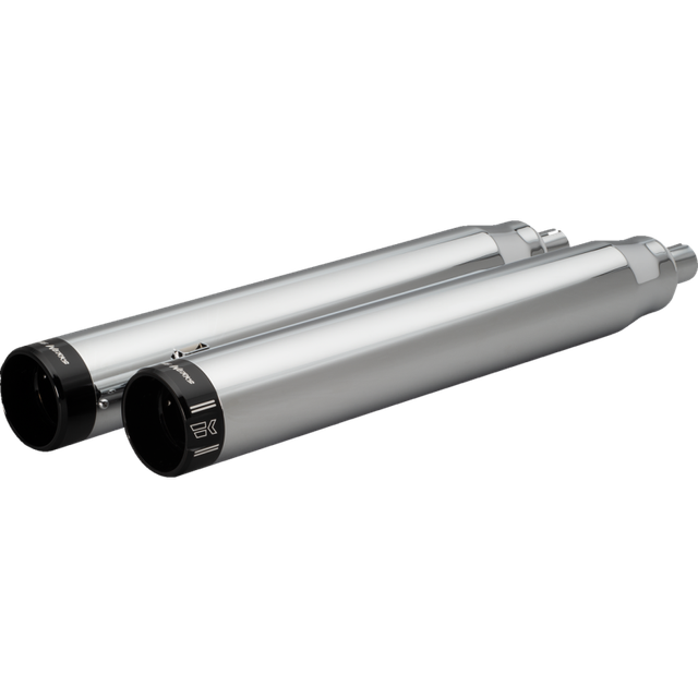 KHROME WERKS 4-1/2" WAR HAMMER MUFFLERS CHROME 202230