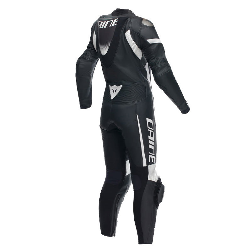 DAINESE GROBNIK LADY LTHR 1PC SUIT PERF. BLK/BLK/WHT 50 2513484-948-50