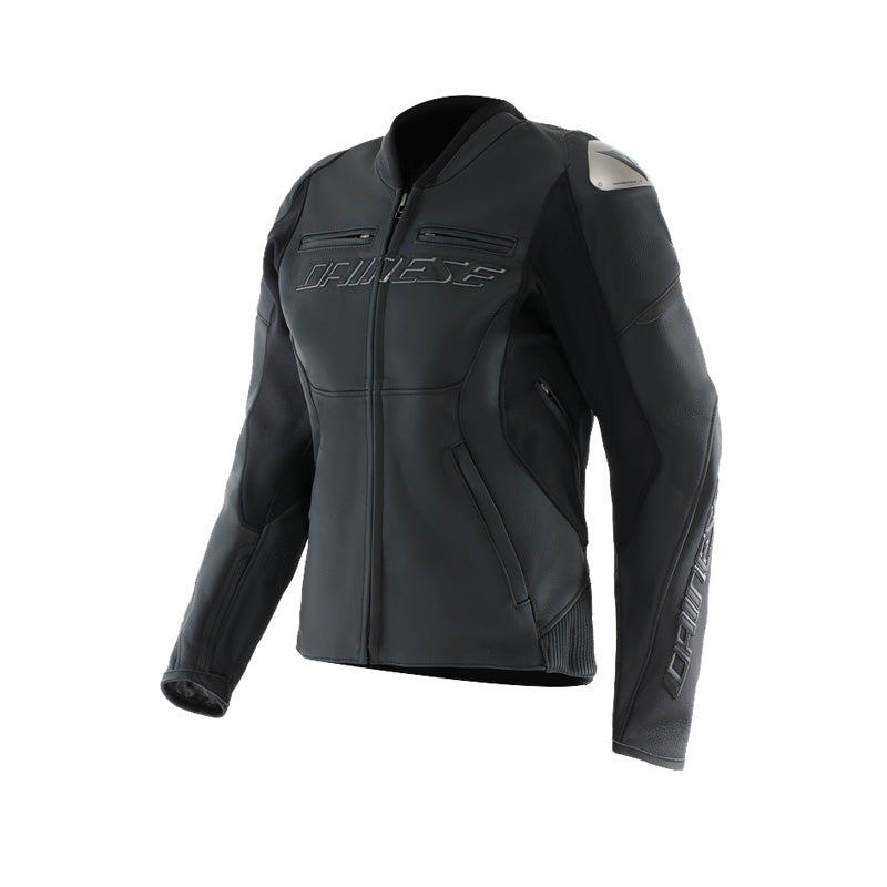 DAINESE RACING 5 LADY LEATHER JACKET BLACK 50 15300034-631-50