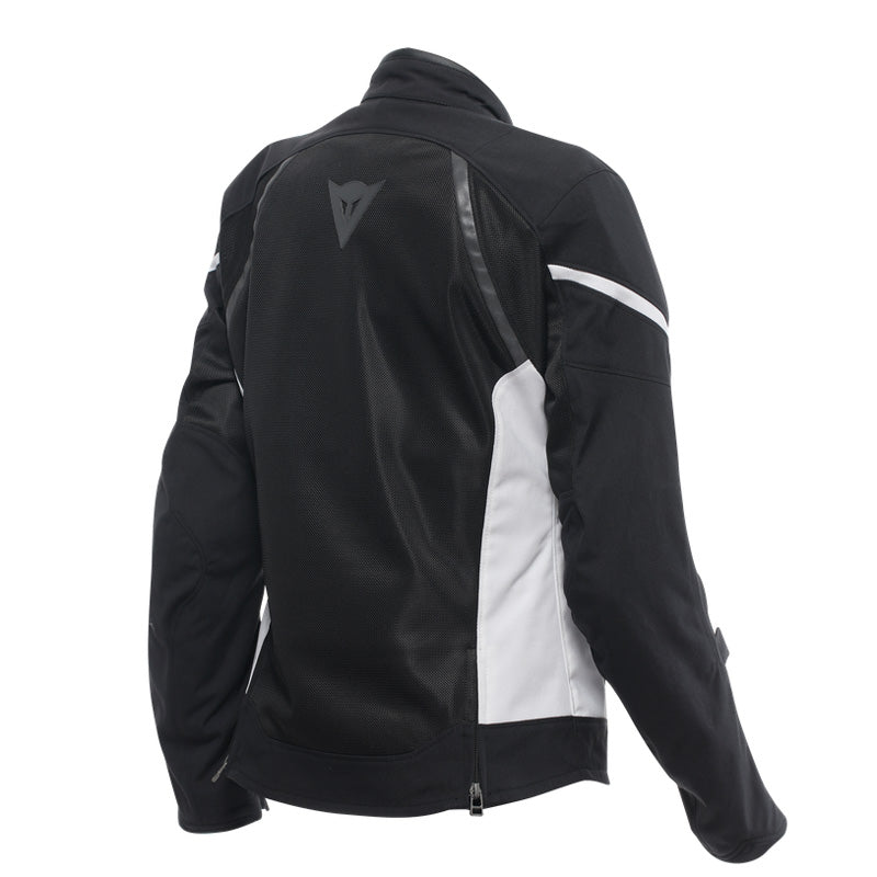 DAINESE AIR FRAME 3 TEX JACKET WOMAN BLACK/WHITE/WHITE 50 17300004-318-50