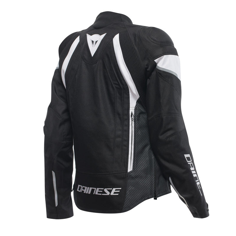 DAINESE AVRO 5 TEX JACKET WOMAN BLACK/WHITE/BLACK 50 17300007-O45-50