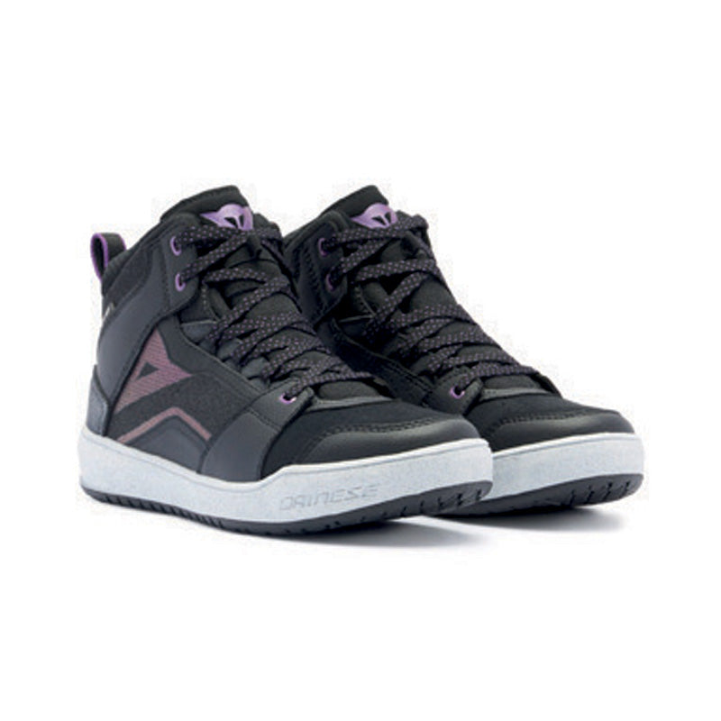 DAINESE SUBURB D-WP SHOES WOMAN BLACK/WHITE/PURPLE 40 17700012-52J-40