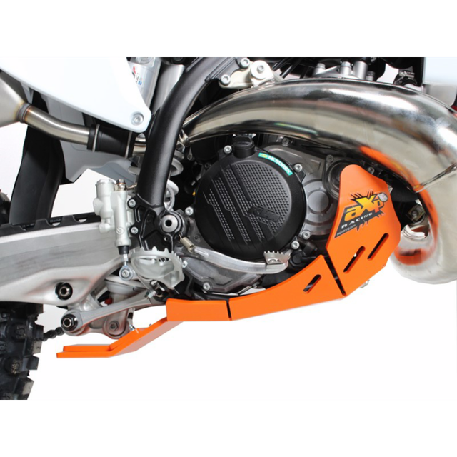 AXP RACING XTR SKIDPLATE 8MM KTM 250-300 SX-XC-TC TX ORANGE AX1649