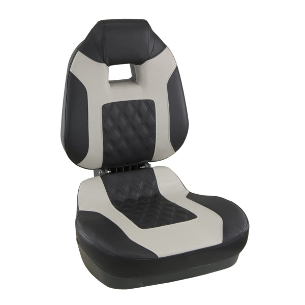 SPRINGFIELD FISH PRO II SEAT HI BACK GY/BK 1041483