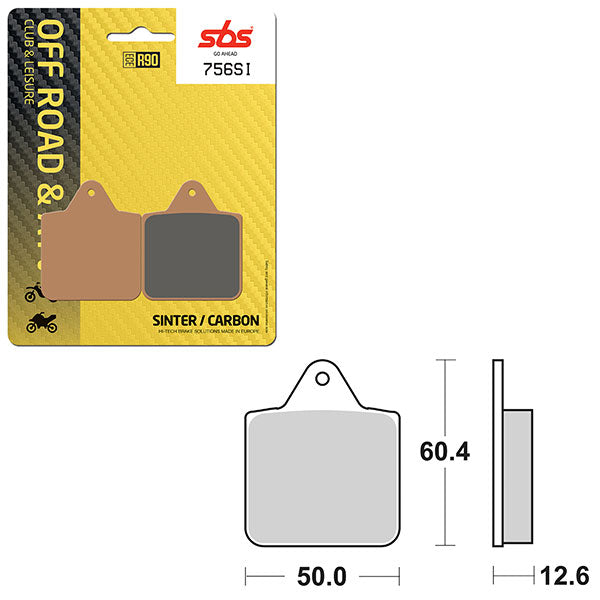 SBS ATV/UTV SINTER BRAKE PAD  6240756100