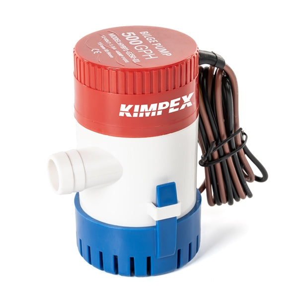 KIMPEX BILGE PUMP 500 GPH HYBP1-G500-01