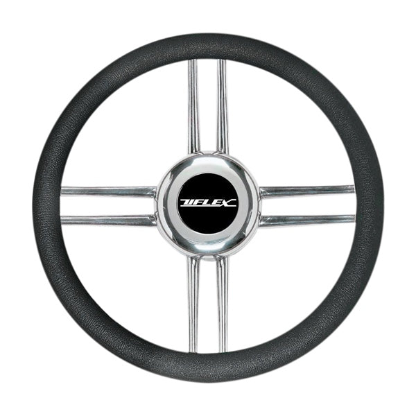 UFLEX GRIP BK POLY W/8SPOKE SST UFLEX V10