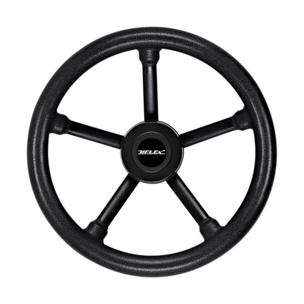 UFLEX GRIP POLY BK W/SST BK SPOKE UFLEX V24COMANDO
