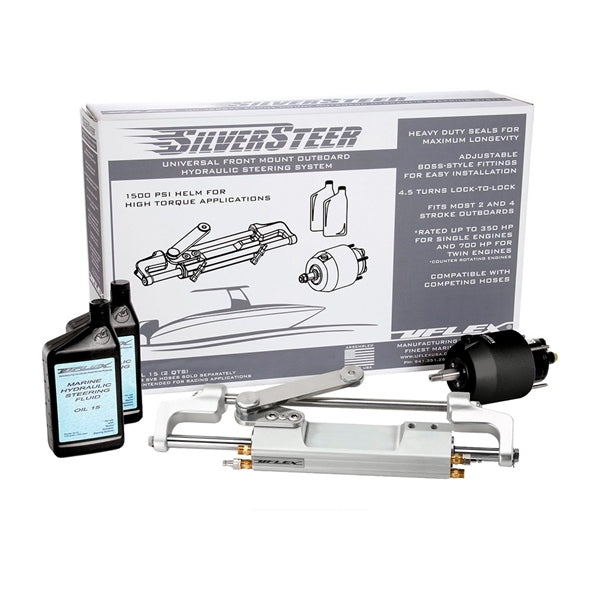 UFLEX TILT SYSTEM V1 HI-PERF O/B 1500PSI SILVERSTEER 1TB