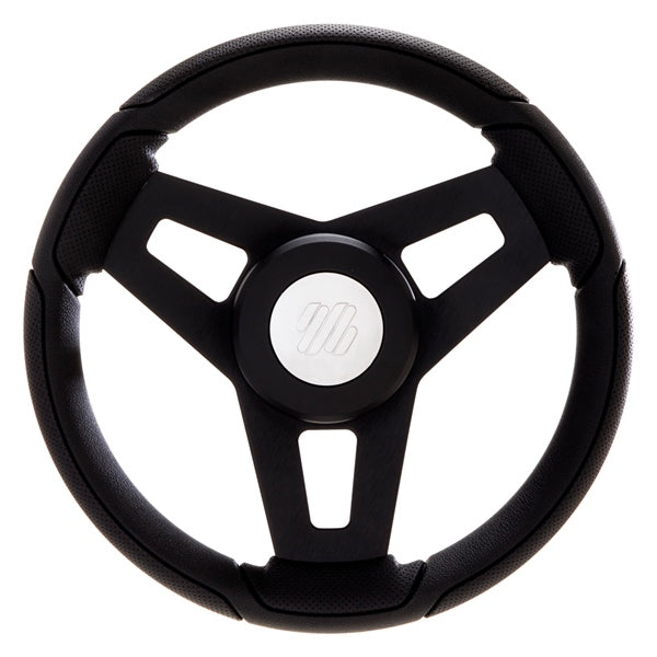 UFLEX STEERING WHEEL W/GRIP/SPOKE BK MONTECRISTO-B/B/CH