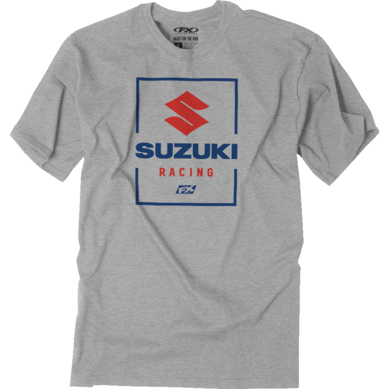 FACTORY EFFEX-APPAREL SUZ VICTORY T-SHIRT GRY LG 26-87404