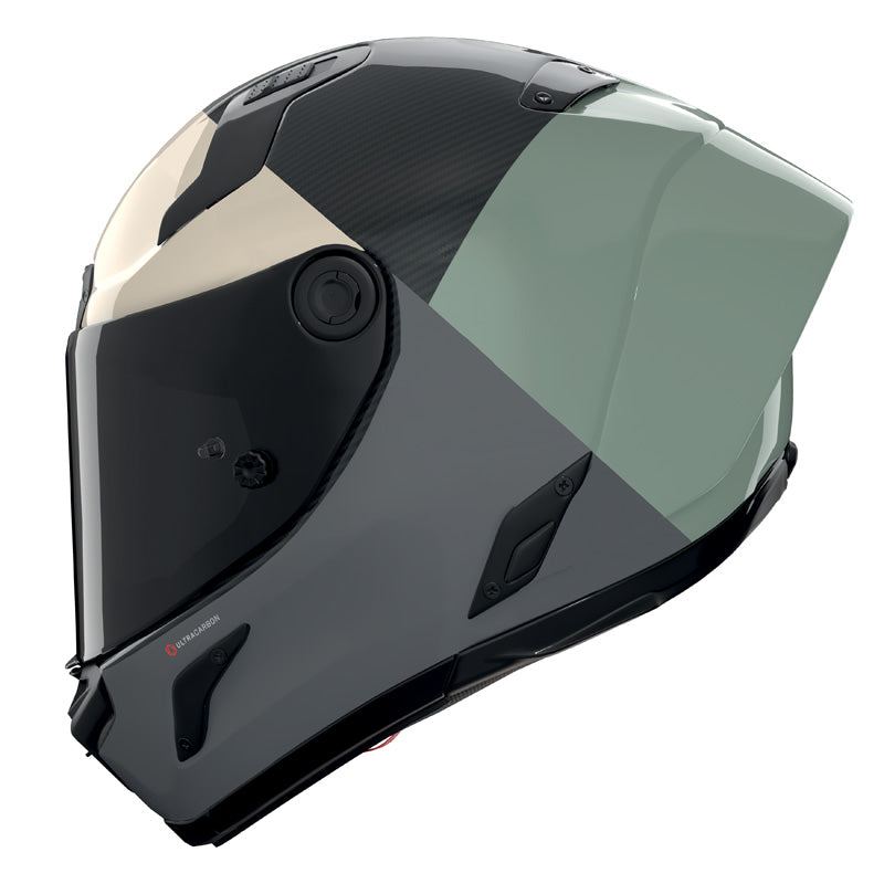 NOLAN -804 RS UC BLOCCO GREEN/ANT/IVORY L X84001850370L