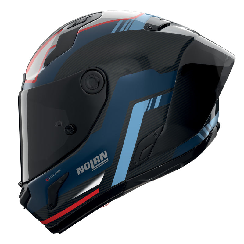 NOLAN -804 RS UC PIEGA BLUE/RED L X84001927366L