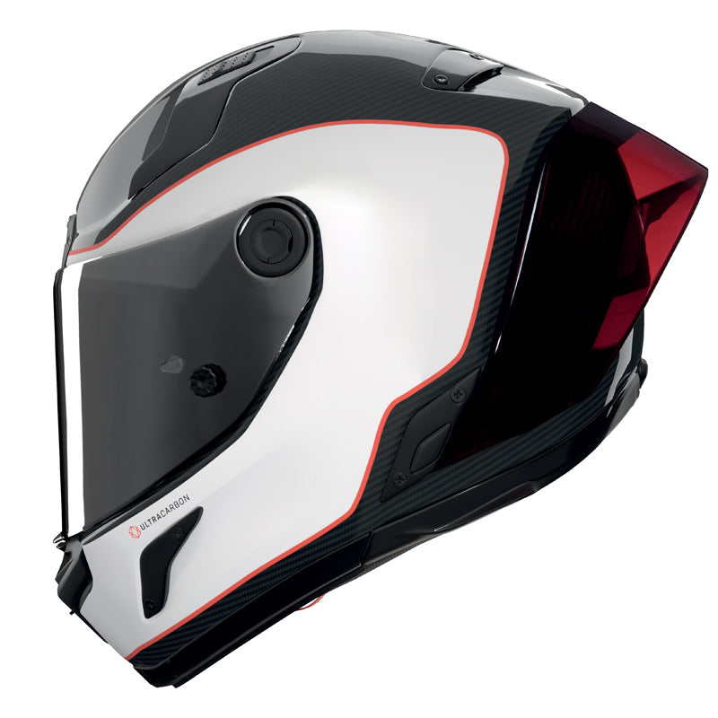 NOLAN -804 RS UC ASSO DI PICCHE WHITE/RED L X84001860343L