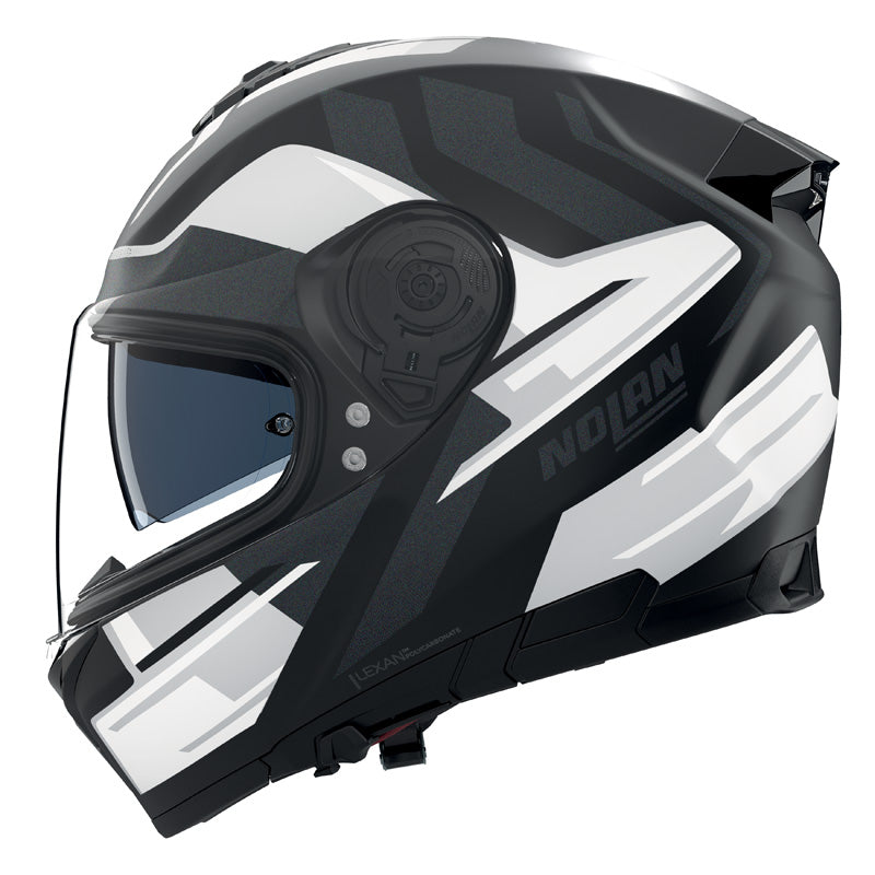 NOLAN N80-8 TRITTICO BLACK/WHITE/ANT L N88001930359L
