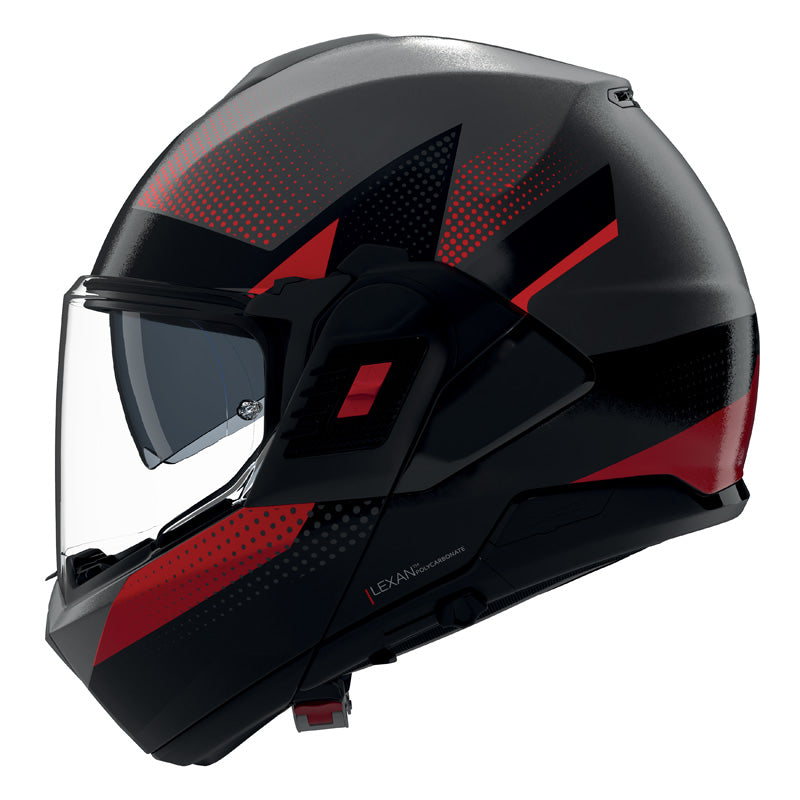 NOLAN N120-1 CICLONE GREY/BLACK/RED L N1F001919364L