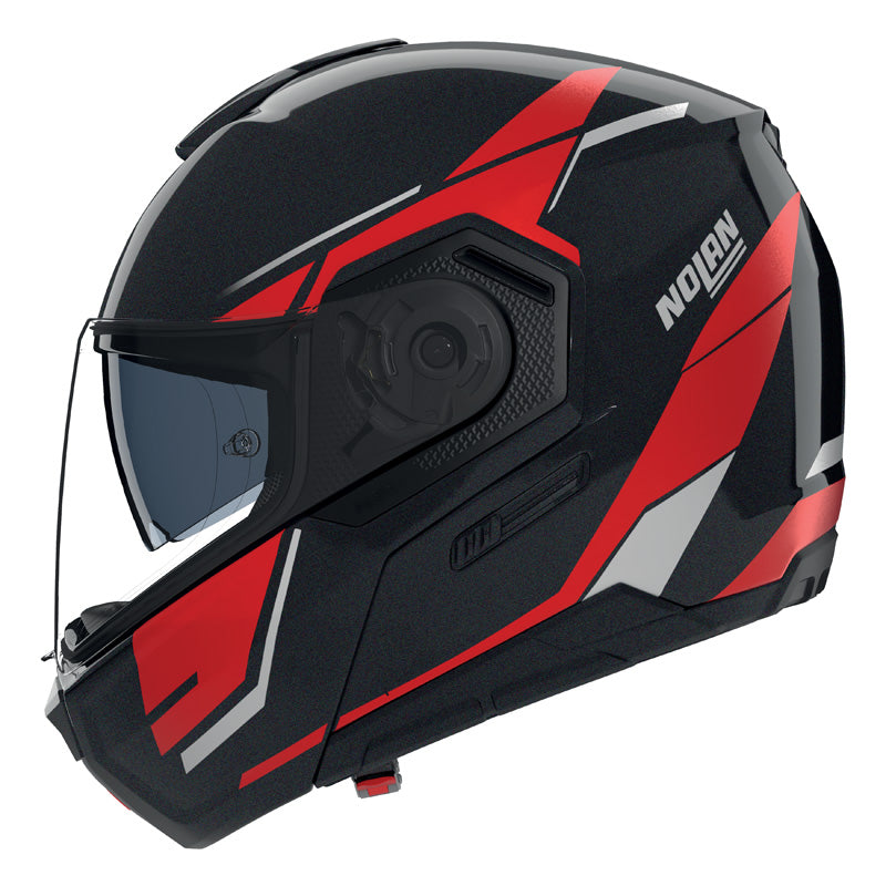 NOLAN N90-3 SINCRONO BLACK/RED L N9Z001926350L