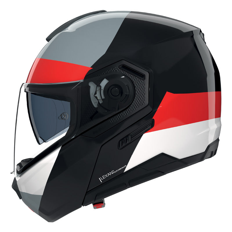 NOLAN N90-3 BLOCCO BLACK/RED/WHITE L N9Z001850353L