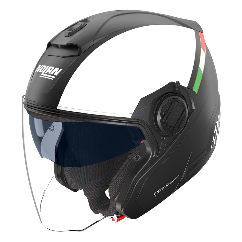 NOLAN N40-5 BELLAVISTA BLACK/WHITE L N4Z000438341L