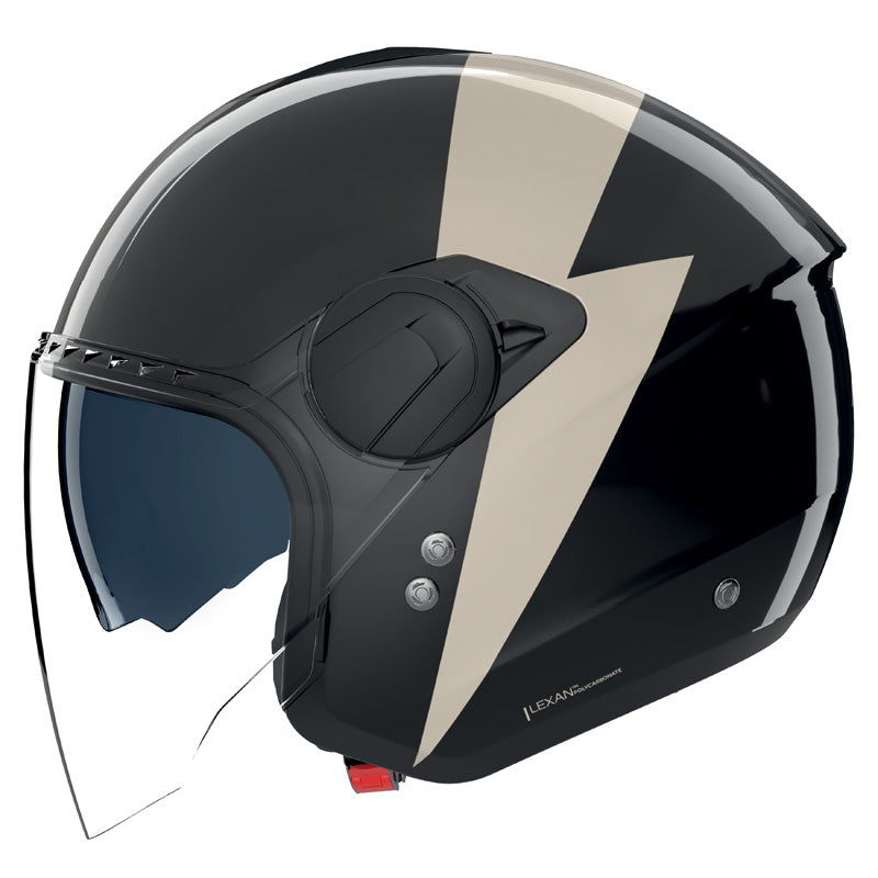 NOLAN N20-2 VISOR IMPETO BLACK/WHITE L N22000875344L