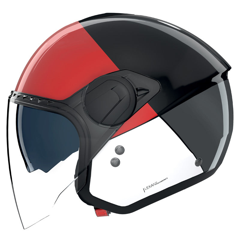 NOLAN N20-2 VISOR BLOCCO BLACK/RED/WHITE L N22000850353L