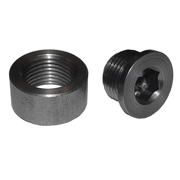 STRAIGHTLINE PERFORMANCE BUNG & PLUG ASSEMBLY STAINLESS STEEL 135-100