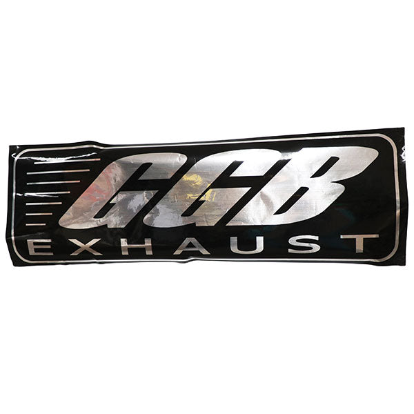 GGB EXHAUST TRAILER STICKER 30" GGB TRAILER STICKER