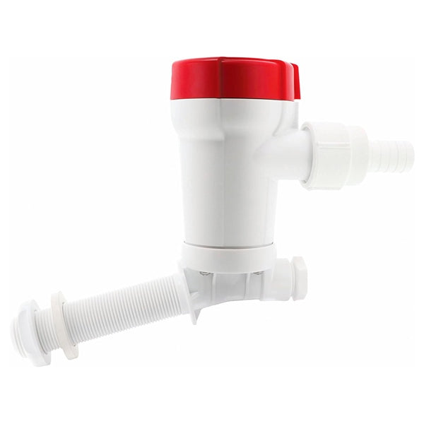 JABSCORULE PUMP LIVEWELL 500 ANGLED THRU HULL 601C