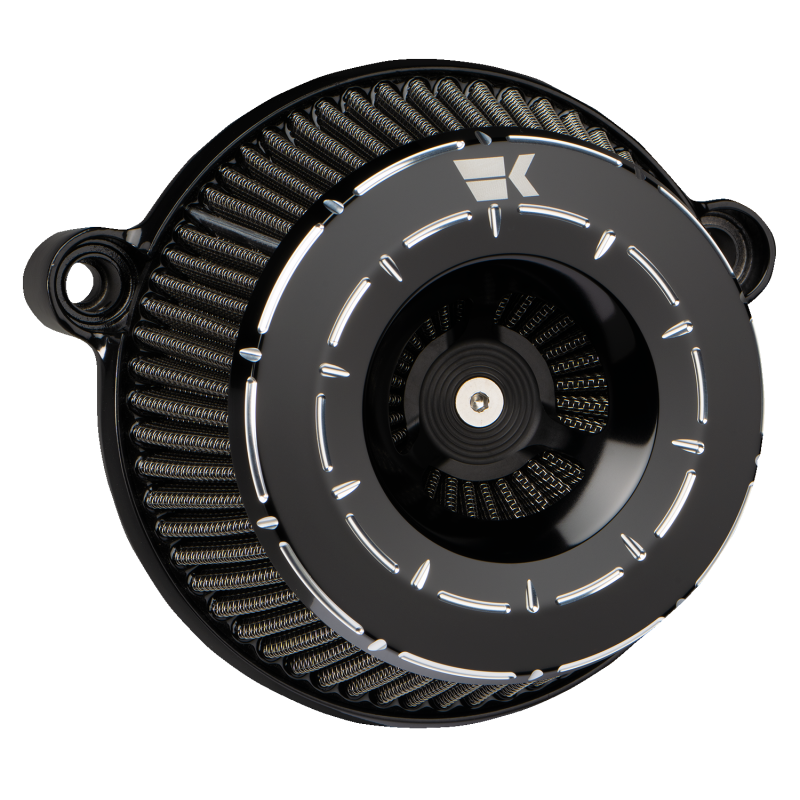KHROME WERKS INSTIGATOR AIR CLEANER - TRACER - BLACK - M8 250110
