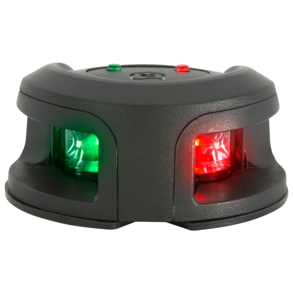 ATTWOOD LIGHT NAVIG DECK MTG RND BI-COL BK NV2002PB-7