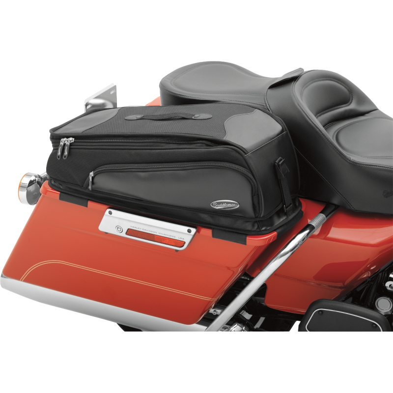SADDLEMEN SADDLEBAG CHAP DELUXE WITH LID BAGS 3501-0454