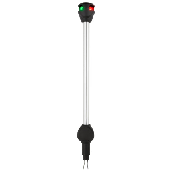 ATTWOOD LIGHT NAVIG POLE BI-COLOR ANGLED 10" NV6LC1-10A7