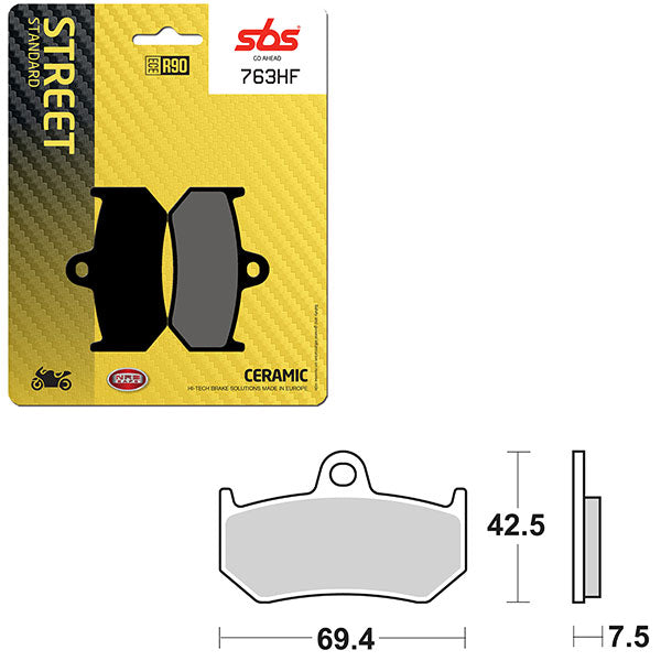 SBS ATV/UTV CERAMIC BRAKE PAD  6190763100