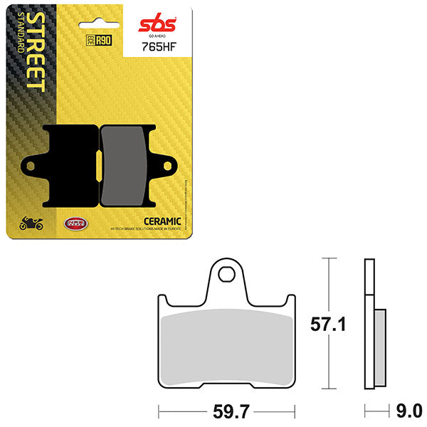 SBS ATV/UTV CERAMIC BRAKE PAD  6190765100