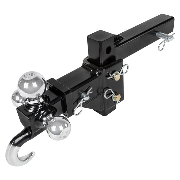 KIMPEX ADJUST TRI BALL W/HOOK  BK/CHR 120402