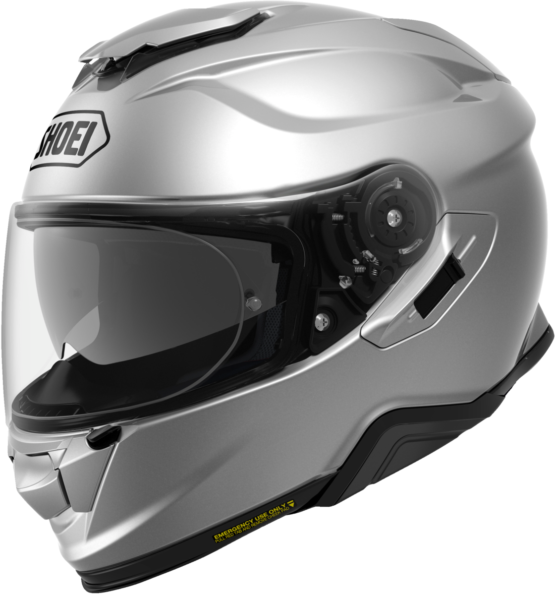 SHOEI GT-AIR 2 LIGHT SILVER XS GTA2 LSLV 1 SNL
