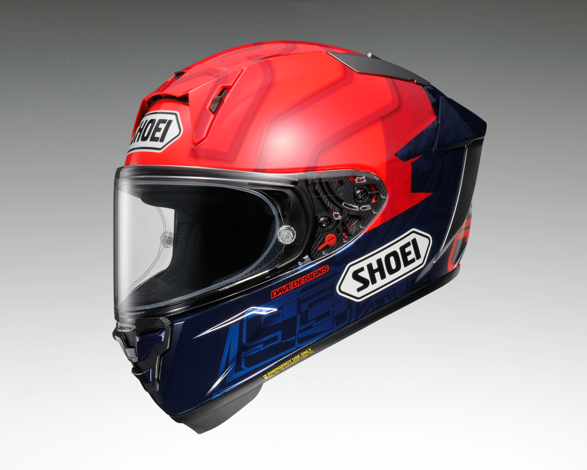 SHOEI X-FIFTEEN MARQUEZ 7 TC-1 L X15 MAQZ7 1 4 SNL