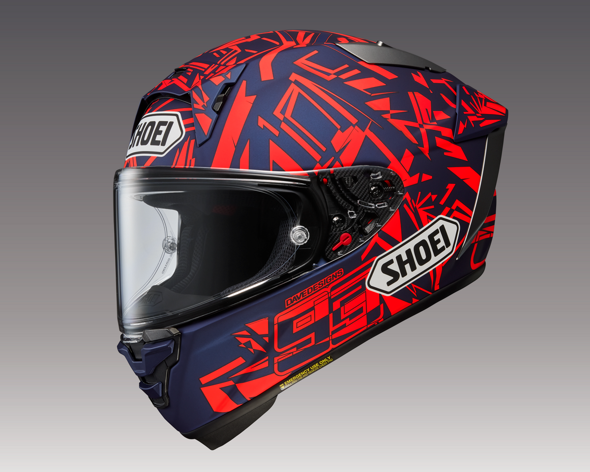 SHOEI X-FIFTEEN MARQUEZ DAZZLE TC-10 XL X15 MAQDZL10 5 SNL