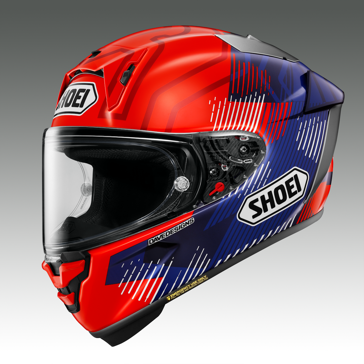 SHOEI X-FIFTEEN MARQUEZ8 TC-1 L X15 MAQZ8 1 4 SNL