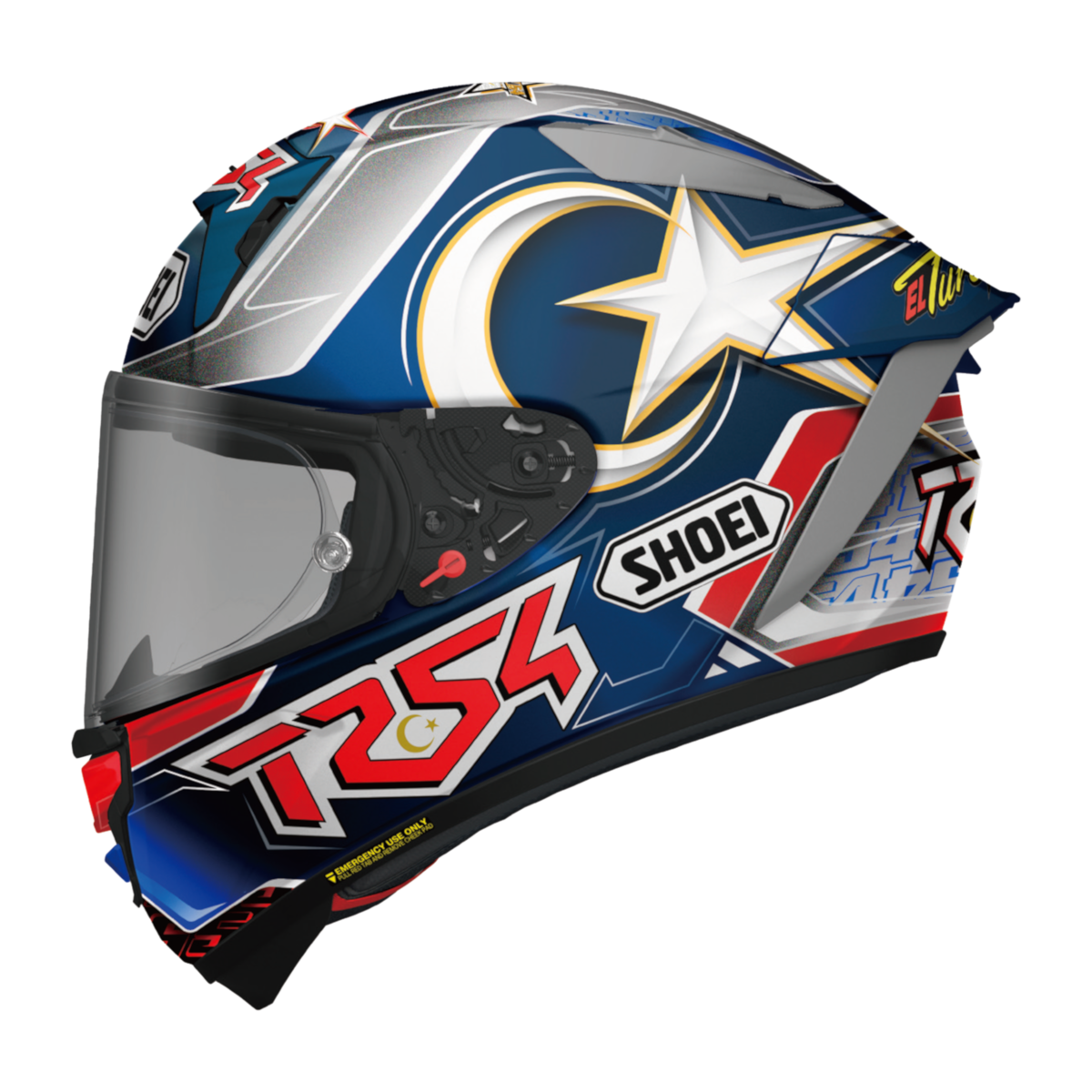 SHOEI X-FIFTEEN TOPRAK TC-2 L X15 TOPRK 2 4 SNL