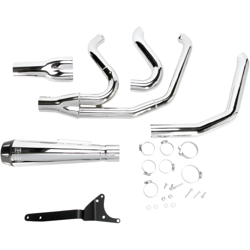 BASSANI XHAUST 1994,99-00 FXR ROAD RAGE 2:1 FS CHROME 1FXR2