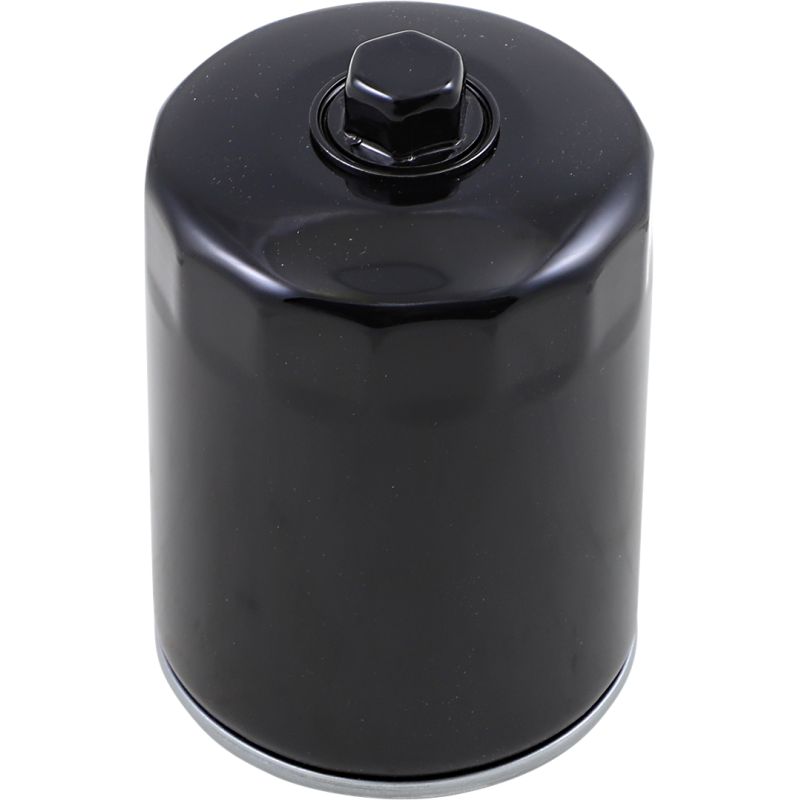 DRAG SPECIALTIES FILTER OIL BLK W/NUT M8 14-0020BKNU