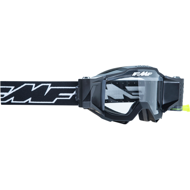 FMF FMF POWERBOMB YOUTH FILM SYSTEM ROCKET BLACK - CLEAR LENS F-50049-00001