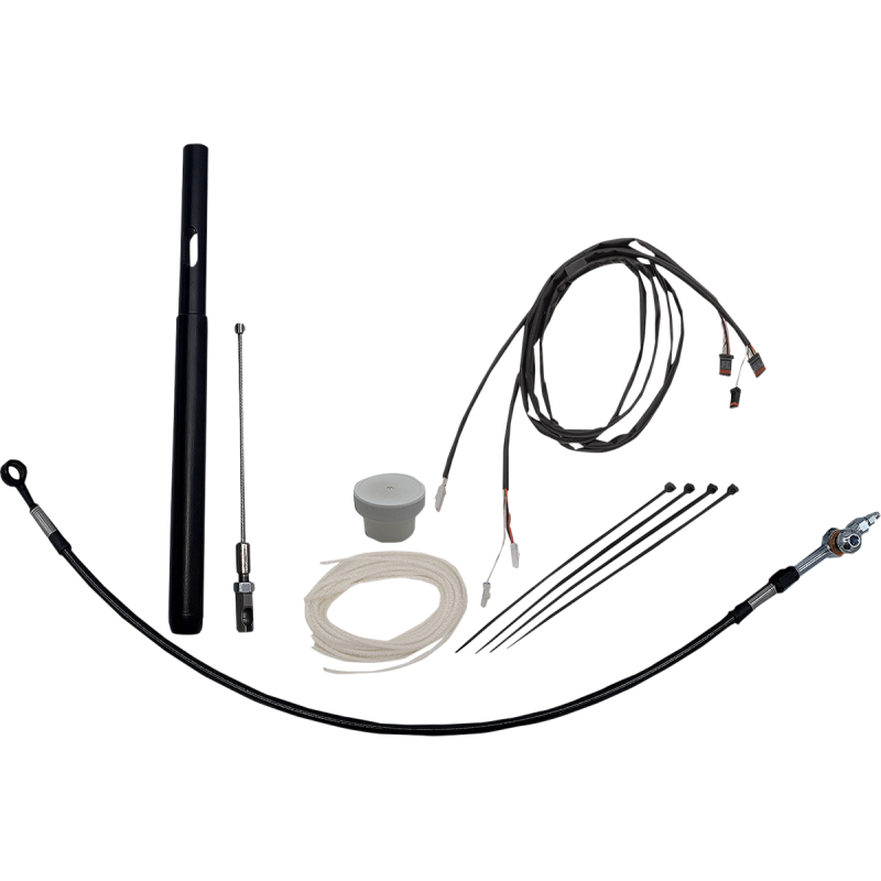 FAT BAGGERS INC INSTALL KIT BLK 6" 21FLHT 109014-B