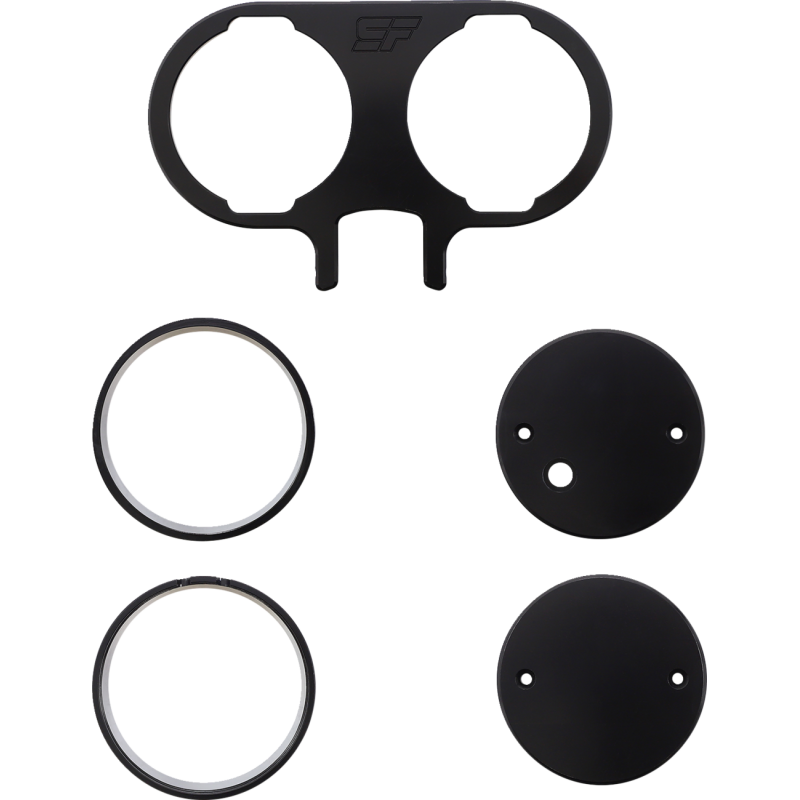 SLYFOX GAUGE DYNA DUAL BLK TM-SLY26