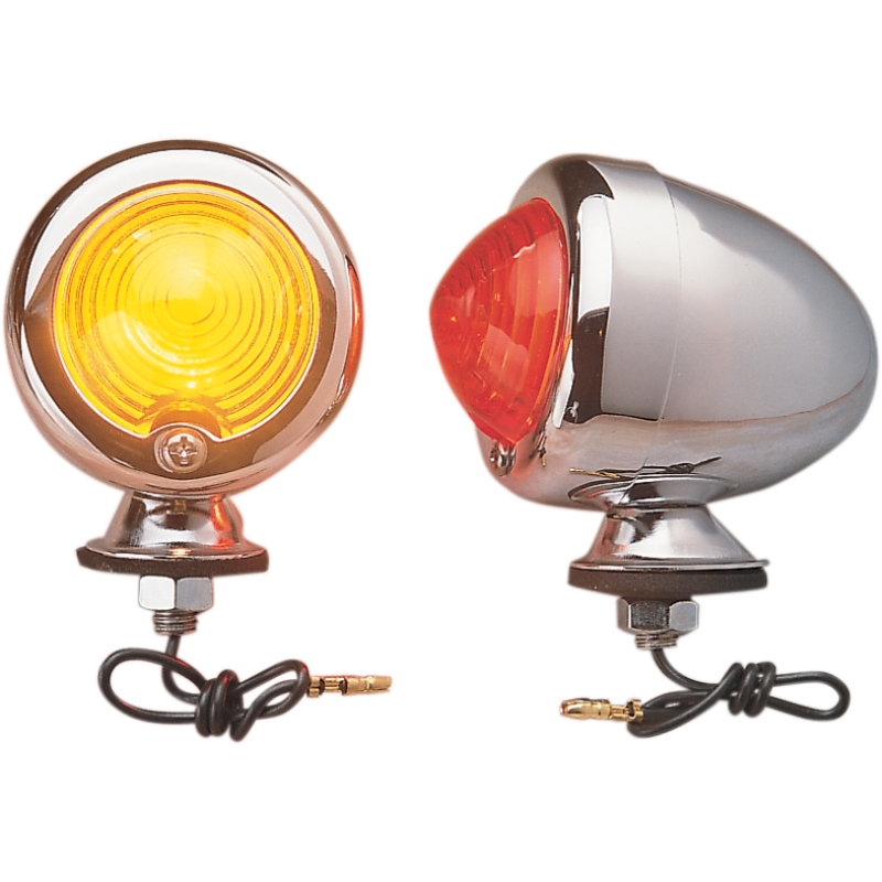 DRAG SPECIALTIES RED BULLET LIGHT LENS (EA) DS-280061
