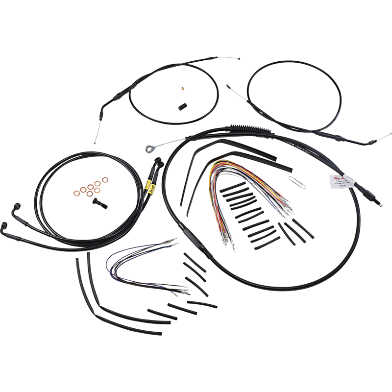 BURLY BRAND CONTROL KIT - 12" APE HANGER HANDLEBARS B30-1197