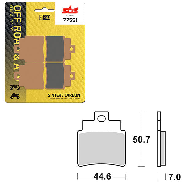 SBS ATV/UTV SINTER BRAKE PAD  6240775100