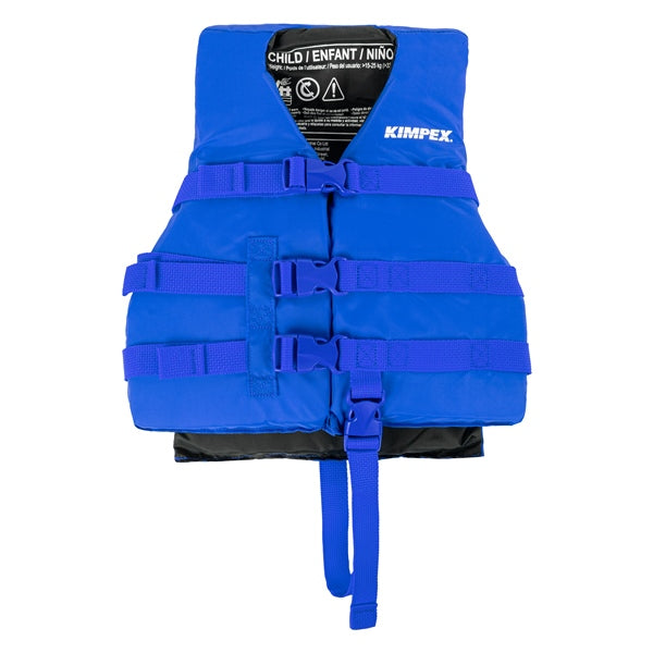 KIMPEX LIFE JACKET NYLON CHILD BL 1702BL